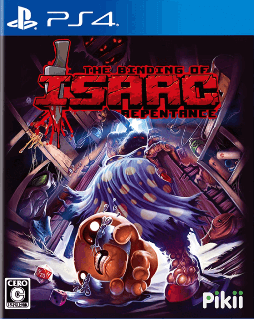 The Binding of Isaac Afterbirth+ box art for Playstation 4